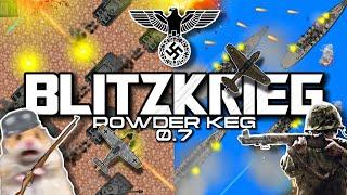 Rusted Warfare | BLITZKRIEG - Powder Keg 0.7 (NEW FACTION UPDATE)