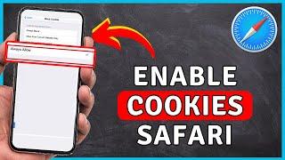 How to Enable COOKIES In Safari - Safari Tutorial