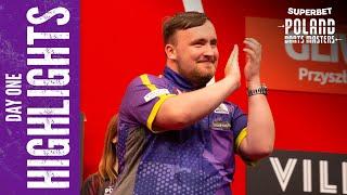 WINNING RETURN! | Day One Highlights | 2024 Superbet Poland Darts Masters