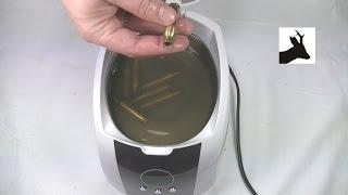 Cheap Lidl Ultrasonic Cleaner review. How to clean brass / cases for reloading tutorial video.