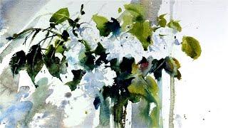 Watercolour Flowers in the style of Chien Chung Wei | DEMO 10 Kevin Chapman