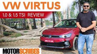 Volkswagen Virtus detailed review - It is one hot sedan! | MotorScribes Review