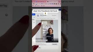 Steal This Facebook Ads Hook: TikTok Response Bubble