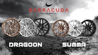 Neue Felgen von Barracuda Racing Wheels. Dragoon + Summa ab Ende April 2021. Motorsport by Barracuda