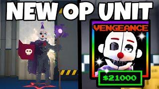 NEW SORCERER ENNARD UNIT IS CRAZY OP! - Roblox Five Nights TD (FNTD)