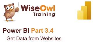 Power BI Part 3.4 - Get Data from Websites