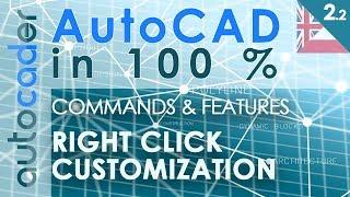AutoCAD - How To Customize Right Click Effect? | AutoCADer | [EN] [PL]