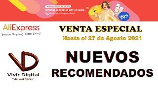 Mis recomendaciones. Venta Especial Aliexpress Agosto