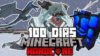 🟥SOBREVIVÍ 100 DIAS en el ARTICO en MINECRAFT HARDCORE (y ESTO es lo que PASÓ️)