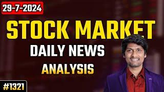 #1321 Market Daily News Analysis