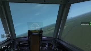 [IL-2 Great Battles] No-flaps landing a BF-110 after flaps nearly cause a crash