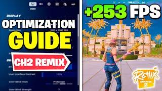 Fortnite Chapter 2 Remix Optimization Guide - How To BOOST FPS & Lower Input Delay