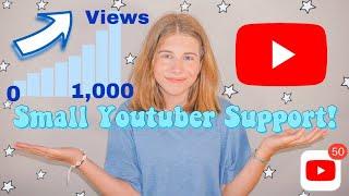 Small Youtuber Support #2! | Calling Small Youtubers | Watch This If You're A Small Youtuber