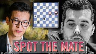 Spot the mate | Nodirbek Abdusattorov vs Ian Nepomniachtchi | Rapid World Championship 2021