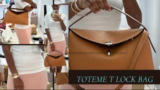 Toteme T Lock Bag Tan Unboxing