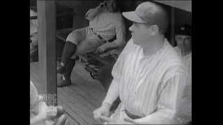 Rare footage of Babe Ruth and Lou Gehrig uncovered at USC (June 1, 1925)