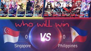 Singapore Vs Philippines | Arena Contest Round1 Live 071921 Gameplay - Mobile Legends