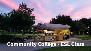 [SUB] 첫 영어 영상 / 미국에서 영어 수업듣기 / 얼바인 밸리 컬리지 ESL수업 / IVC (Irvine Valley College) / 캠퍼스 투어
