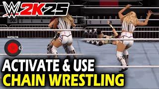 How to Activate & Use Chain Wrestling in WWE 2k25