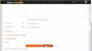 Wiki  Building knowledge together in Learn Moodle 3 2