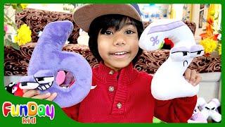 Number Lore Plushies | Apu is unboxing his first Number Lore Plushies 0 to 9 | @FunDayKid