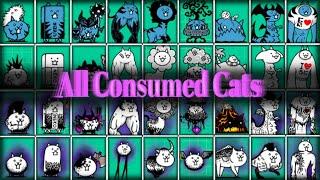 The Battle Cats - All "Consumed Cats" Bosses