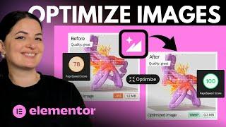 IMAGE OPTIMIZER BY ELEMENTOR PLUGIN FEATURES - DEMO INCLUDED