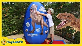 Giant Mystery Egg! T-Rex Dinosaur Surprise | T Rex Ranch | Kids Show | Weird Cartoons for Kids 