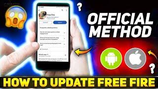 How To UPDATE/DOWNLOAD Free Fire || How to Update Free Fire After OB45 || Update Normal Free Fire