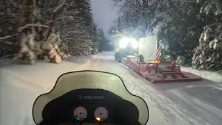 TUG HILL, NY - Christmas eve ride. 2024 #snowmobile #fullsend #polaris #christmas #sleds #snow