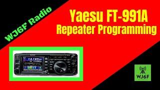 Yaesu FT-991A Repeater Programming