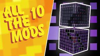 All The Mods 10 EP33 MAX AdvancedAE Quantum Computer & ExtendedAE Assembler Matrix