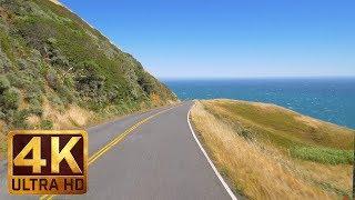 4K (Ultra HD) California Scenic Bike Ride with Music - Coleman Valley Road, California - 5 Hours