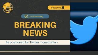 Twitter monetization| be positioned! #monitization #twitter