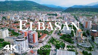 ELBASAN  Elbasani Drone Aerial 4K | Albania Shqipëria #elbasan