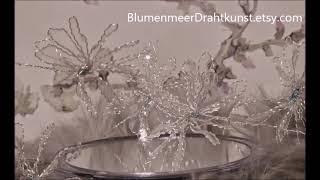 Drahtblumen Dip Art