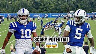 Anthony Richardson & Adonai Mitchell LIGHTS UP Indianapolis Colts Defense Training Camp HIGHLIGHTS