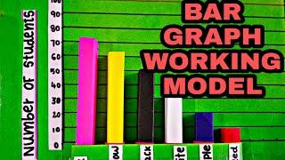 Bar Graph Working Model | Bar Graph|Bar chart | Bar Graph model | Math Working Model l maths models