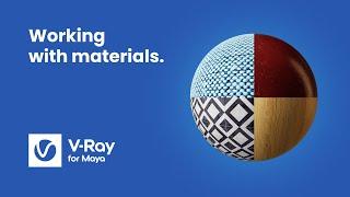 V-Ray for Maya — Working with materials