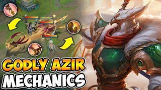 WOW! THE CRAZIEST AZIR MECHANICS YOU'LL EVER SEE (FROM THE RANK 1 AZIR)