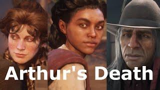 All Characters React To Arthur's Death - Red Dead Redemption 2 (RDR 2)