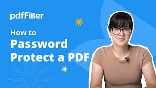 How to Password Protect a PDF