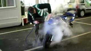 Steam Sandra (بخار ساندرا) Motorbike Wash