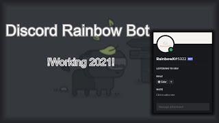 Discord Rainbow Role Bot | Working 2022 | Discord Tutorial |