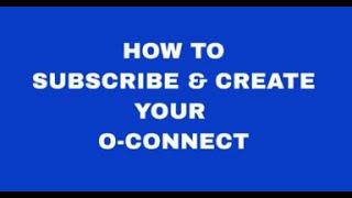 #ONPASSIVE How to subscribe and create your own #oconnect webinar