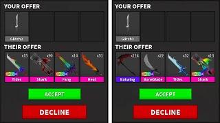 What Do People Offer For Glitch2 Knife? (MM2)