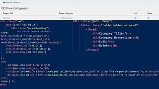 55. Create View Category Page Using PHP & MySQL