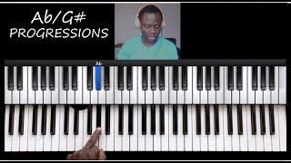 Complete Crash Course Piano Tutorials KEY Ab/G# CHORD PROGRESSIONS lesson 34