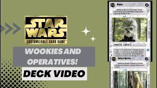 Star Wars CCG - Deck Video Wookies!!!!