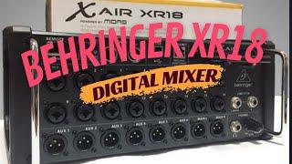 Behringer XR18 Digital Mixer | X Air Digital Mixer Review